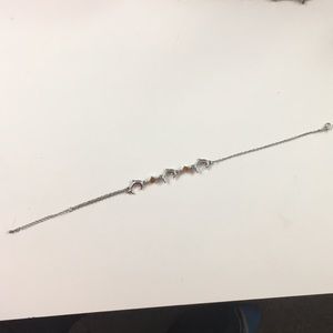 Dolphin November birthstone bracelet